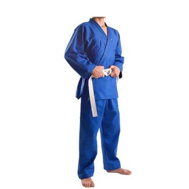 Imagem de Kimono Reforçado Adulto Azul - Seishin, A4