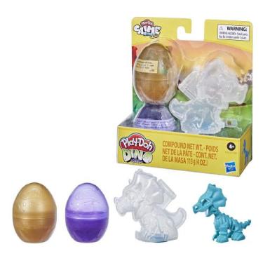 Imagem de Slime Ovo Dourado Hydro Glitz Hasbro Dino Play-Doh 