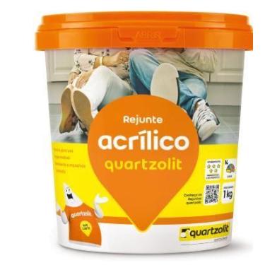 Imagem de Rejunte Acrílico Kraft 1kg Quartzolit