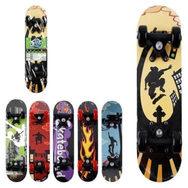 Imagem de Skate Infantil Antiderrapante 77cm Zein Sortido
