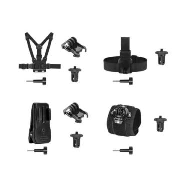 Imagem de Kit De Acessórios Insta 360 X5 X4 X3: Alça De Peito, Alça De Cabeça, C