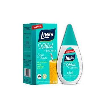 Imagem de Adoçante Líquido Xilitol E Sucralose Vegano Zero Lactose Linea 60 ml