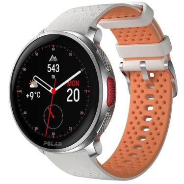 Imagem de Polar Vantage V3 Branco e Laranja - Relógio esportivo com GPS, monitor de frequência cardíaca avançado e bateria duradoura, Smartwatch, mapas offline, relógio de corrida, relógio para triatlo