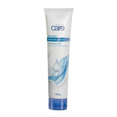 Imagem de Creme para mãos avon care luvas de silicone protetor 120g