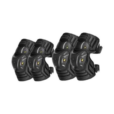 Imagem de Conjunto De 4 Peças De Protetores De Joelho E Cotovelo Para Motociclet
