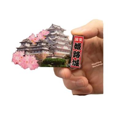 Imagem de Imã De Geladeira De Souvenir De Viagem Japonês, Adesivos De Resina De 