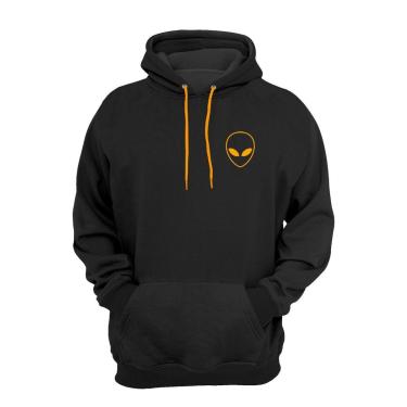 Imagem de Moletom Estampado Et Lateral Neon Casual Canguru-Unissex