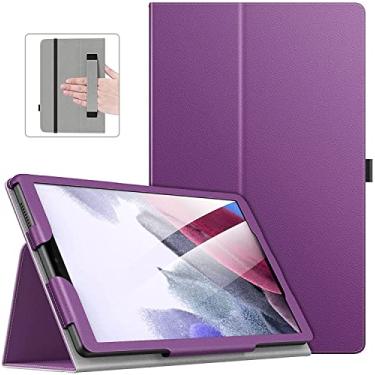 Imagem de Capa para tablet Samsung Galaxy Tab A7 Lite de 8,7” polegadas (SM-T225/T220) (SM-T500 / T505 / T507) 2021 WB - Capa inteligente, auto hibernação, alça para transporte e suporte para leitura. (Roxa)