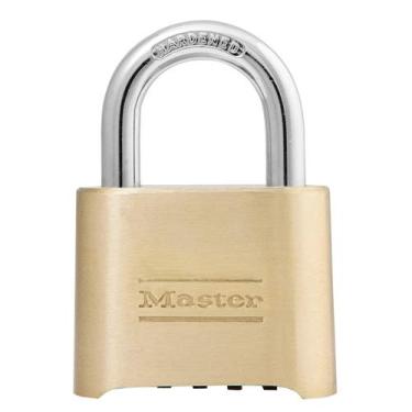 Imagem de Master Lock 175, cadeado de combinação apenas (não inclui chave incluída) (pacote com 12 peças)