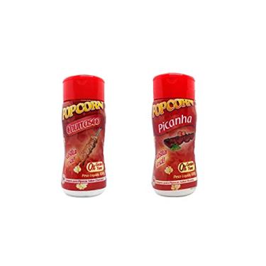 Imagem de Temperos P/ Pipoca Popcorn Cx 12 Frascos. 6 Churrasco - 6 Picanha