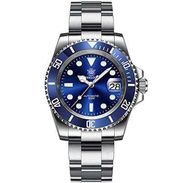 Imagem de STEELDIVE Relógio de pulso masculino 1953 NH35 Automático de aço inoxidável 300 m à prova d'água Relógio de pulso masculino BGW9 luminoso de safira vidro mecânico NH35 luminoso para