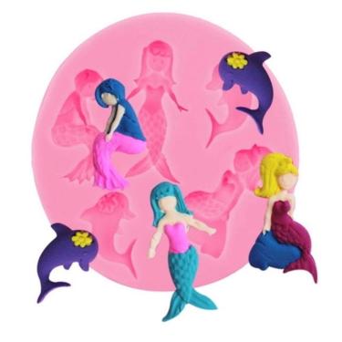 Imagem de Molde De Silicone Sereia