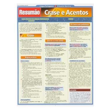 Imagem de Livro - Resumão - Crase e Acentos - Eduardo Martins