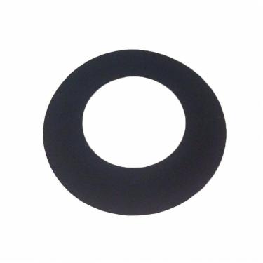 Imagem de Anel De Acabamento Preto Para Laje Ou Parede Para Dutos De 250 Mm De Diâmetro