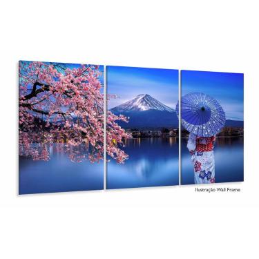 Imagem de Quadro Decorativo Sala Quarto Escritório Paisagem Monte Fuji