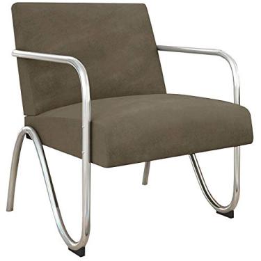 Imagem de Poltrona Decorativa Sabrina-mobisul - Capuccino