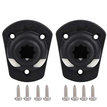 Imagem de Base de montagem de caiaque, 2 peças de acessórios de vara de pesca de substituição para base de caiaque com parafusos de montagem