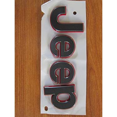 Imagem de 2018-2019 Jeep Wrangler JL placa de identificação preta NOVO MOPAR OEM