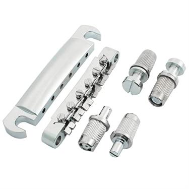 Imagem de Ponte Completa Tune-o-matic Strinberg Guita Les Paul Cromada