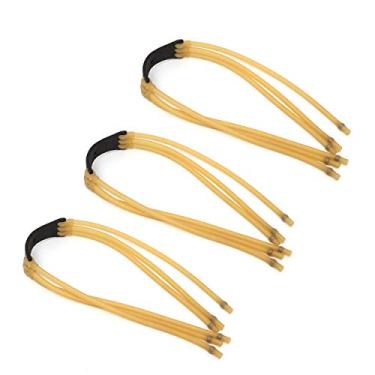 Imagem de Tubo de borracha Yusylvia 3 peças para uso externo, qualidade de estilingue, para catapulta antiderrapante, elástico de látex