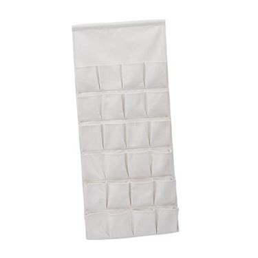 Imagem de Bolsos de 24 Dias Calendário Do Organizador Portátil Durável Saco de Armazenamento Pendurado para Escritório Festa Sala de Estar