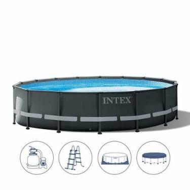 Imagem de Piscina Estrutural Ultra Frame 19.156 Litros Completa Ultra Xtr Intex