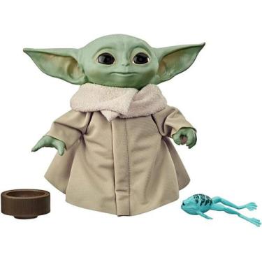Imagem de Pelúcia Baby Yoda Yodinha The Child Falante Star Wars - Hasbro F1115