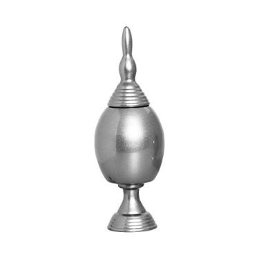 Imagem de Pote Taça Veneza Peq E Tampa Ceramicas Pegorin Prata Pequeno