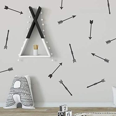 Imagem de Adesivo De Parede Decoração 50 Flechas Sortidas tamanho 8cm