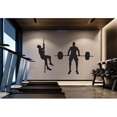 Imagem de Adesivo para Academia 80cm x50cm cada modelo