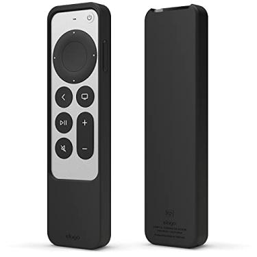 Imagem de elago Capa R2 Slim Compatível com Apple TV 4K HD Siri Remote 3ª Geração, Compatível com Apple TV 2021 Siri Remote 2ª - Slim, leve, sem arranhões, acesso total a todas as funções [preto]
