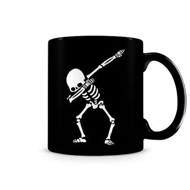 Imagem de Caneca Meme Skull Dabing Black