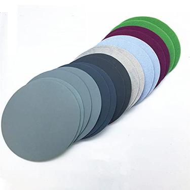 Imagem de WSWJDW Discos de lixa redondos de 75 mm, 800/1500/2000/3000, discos de lixamento seco molhados, folhas de areia