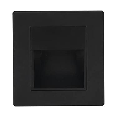 Imagem de CHICIRIS Lâmpada de escada de LED de alta dureza para corredores para escada (preto)