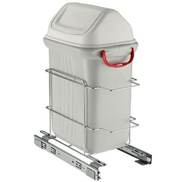 Imagem de Schmitt 72700C Lixeira para Cozinha Seletiva em Plástico Suporte Corrediça, 19 l