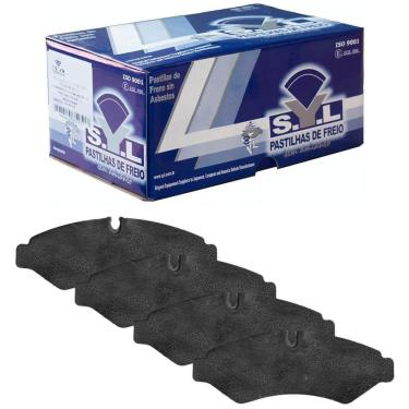 Imagem de Kit Pastilha Freio Mercedes Benz Sprinter 314 416 Traseiro