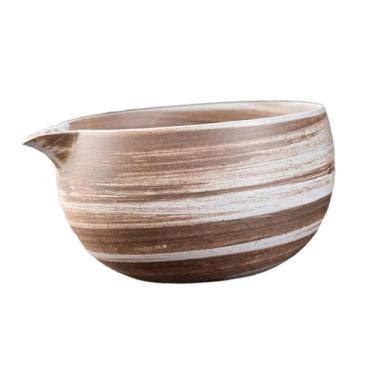 Imagem de Ioensy Tigela de cerâmica matcha, tigela de porcelana matcha, tigela de mistura artesanal, copo de chá verde para cerimônia, bebida para iniciantes, melhor, estilo B