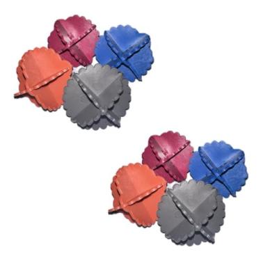Imagem de Kit com 8 Peças Bate Roupa Esferas Bolinhas Anti - Enredamento Lava Roupa Tira Pelo Evitar Formação de Bolinhas Reutilizável Prático 100% PVC Luxo Premium - MBB Shop