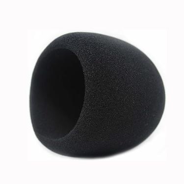 Imagem de ZEZEFUFU Espuma macia para para-brisas cobre outros microfones grandes, MXL, Audio Technica etc. Material de esponja de qualidade para Blue Yeti