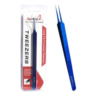 Imagem de Pinca Reta Profissional Tweezers Griffin Bt-13