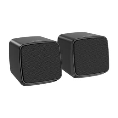 Imagem de C3Tech Speaker 2.0 SP-40BK Preta conexao de audio P2 e alimentacao via USB