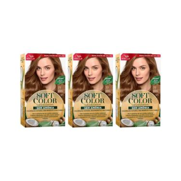 Imagem de Coloraçao Soft Color 77 Marrom Dourado-Kit C/3Un