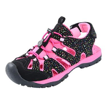 Imagem de Northside Girls' Burke SE Sport Sandal, Black/Fuchsia, Size 4 M US Little Kid