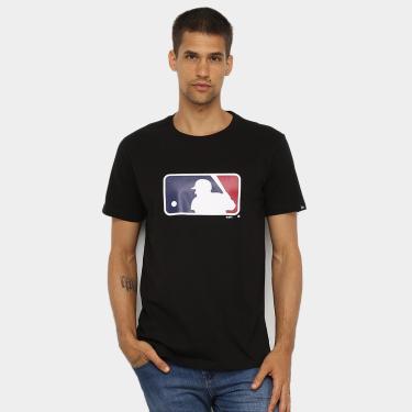 Imagem de Camiseta New Era MLB Básica Essentials Major League Baseball Masculina-Masculino