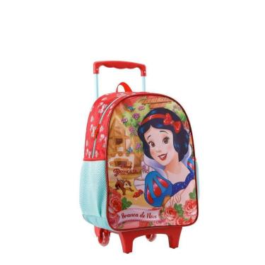 Imagem de Mochila De Rodinhas Xeryus G - Branca De Neve - 30x40x15 Cm