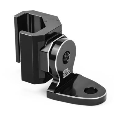 Imagem de Kemimoto Suporte de montagem ajustável para chicote com bandeira UTV compatível com Polaris Ranger General Can am Defender Commander 2021+ Maverick Trail/Sport Work for Pro Fit Cage