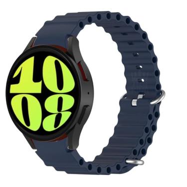 Imagem de Pulseira Confortável Ondulada Silicone Para Watch6 44Mm
