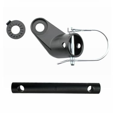 Imagem de Acoplador de reboque de bicicleta para reboques de bicicleta no peito do pé e Schwinn engate sobressalente de cotovelo angular (1 acoplador)
