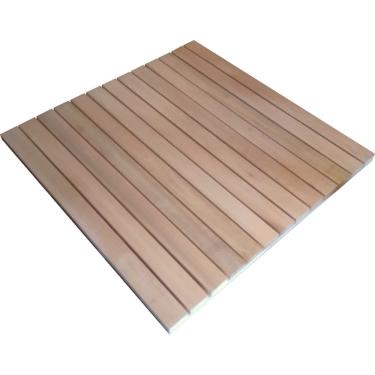 Imagem de Deck De Madeira Modular 100x100cm Réguas 7 cm Neonx
