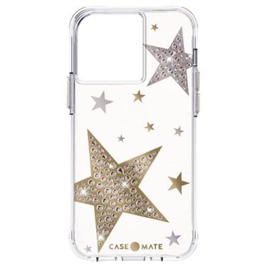 Imagem de Case-Mate Capa para iPhone 13 Pro - Superstar transparente [proteção contra quedas de 3 metros] [compatível com carregamento sem fio] Capa luxuosa com glitter brilhante para iPhone 13 Pro de 6,1